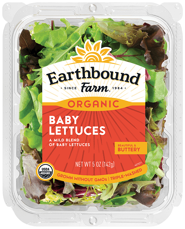 Fresh Organic Baby Lettuce Blend Earthbound Farm Since 1984