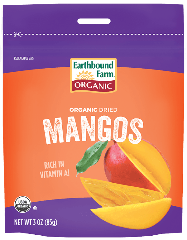 Organic Dried Mangos Earthbound Farm Organic Since 1984