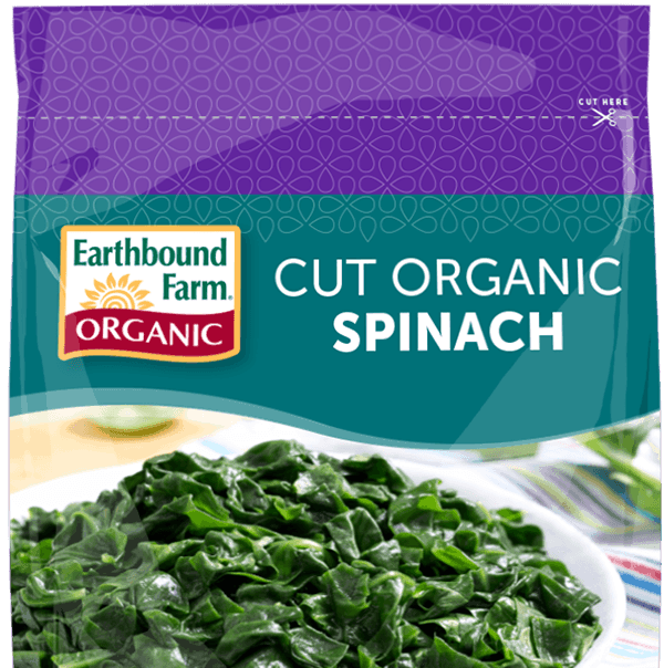 Frozen Organic Spinach Earthbound Farm Organic Since 1984