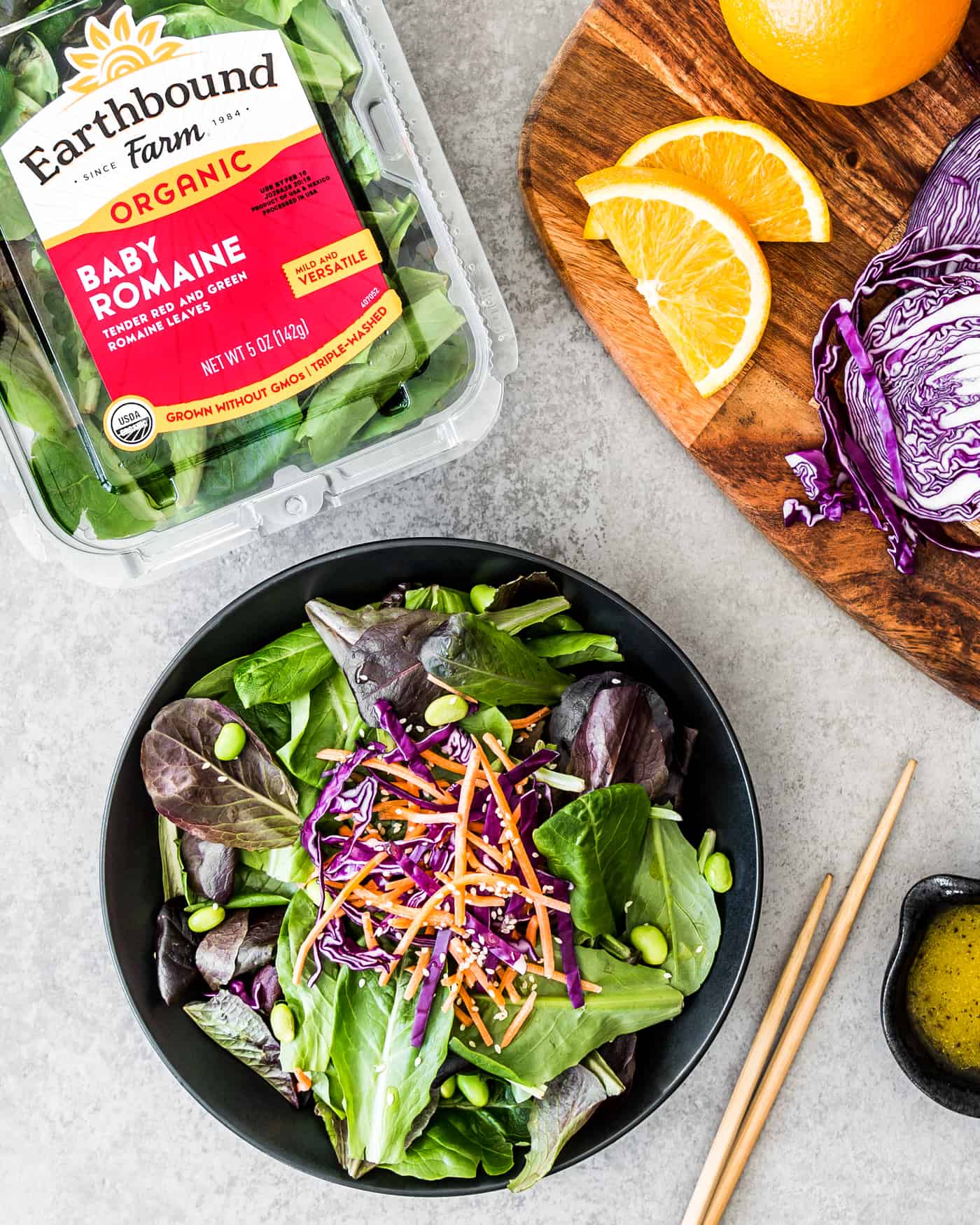 Asian Citrus Vinaigrette Earthbound Farm