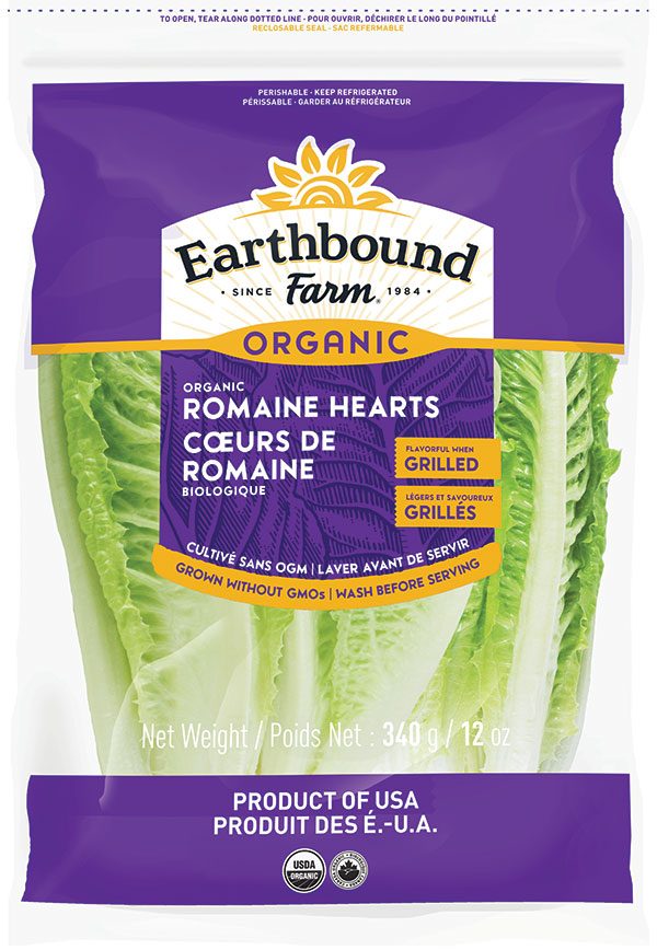 Fresh Organic Romaine Hearts Earthbound Farm Organic Since 1984