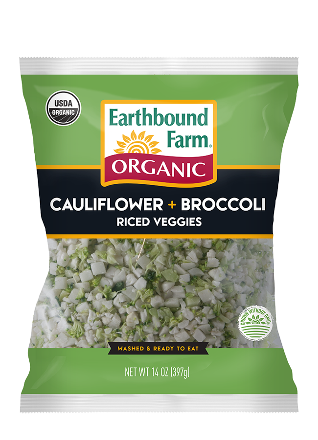 Organic Riced Cauliflower & Broccoli