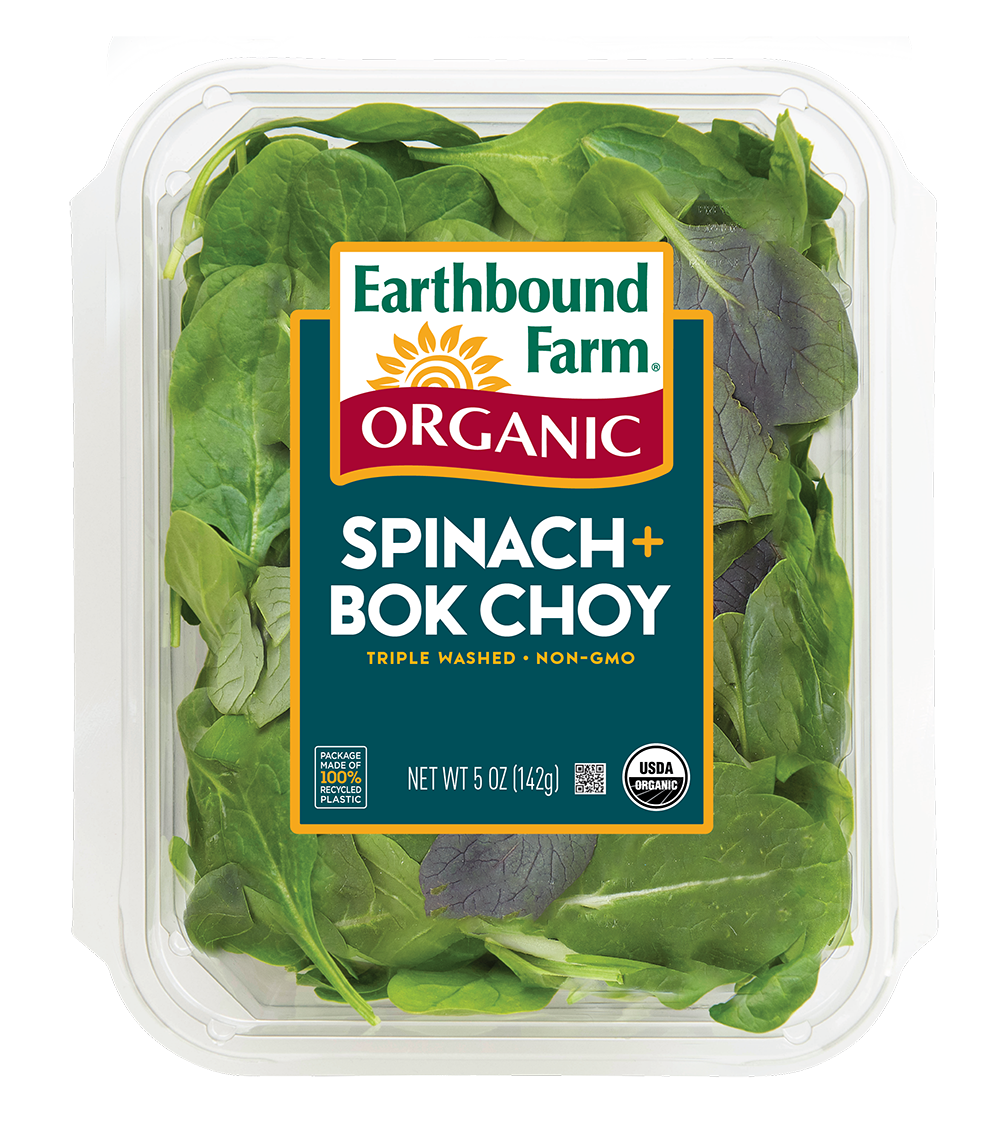 Organic Spinach & Bok Choy