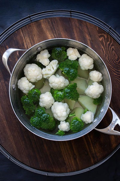 Baked Broccoli Cauliflower Veggie Tots