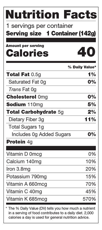 5oz-Baby Spinach NFP