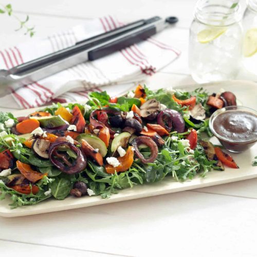 balsamic grilled vegetable salad