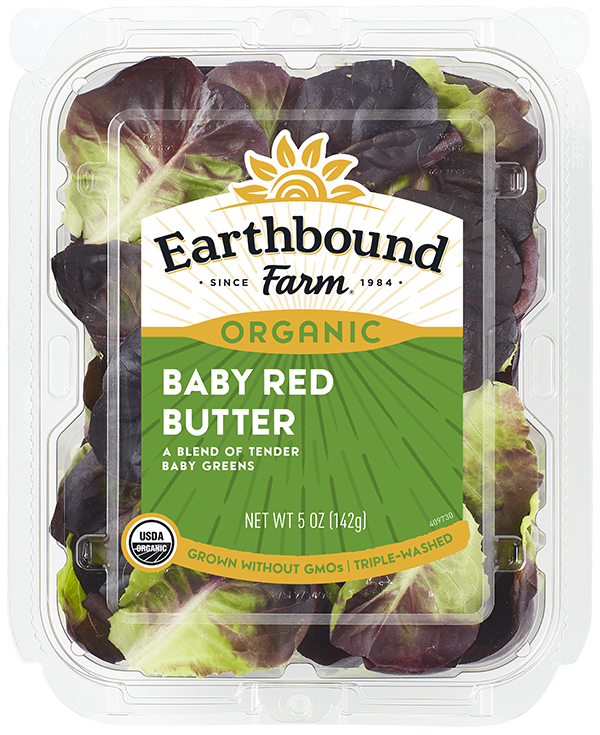 Earthbound Farm Fresh Organic Baby Red Butter