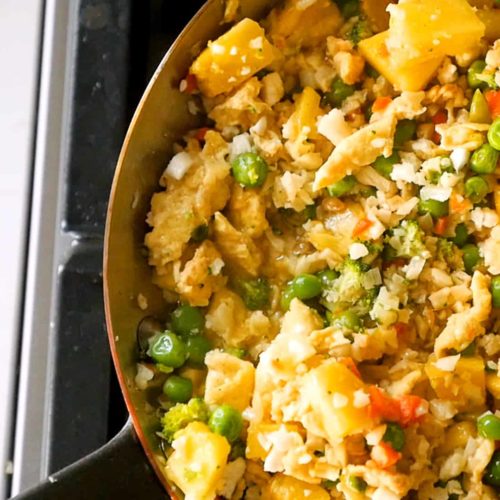 Pineapple Cauliflower Fried "Rice" Earthbound Farm