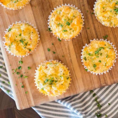 Savory Riced Veggie Muffins Earthbound Farm