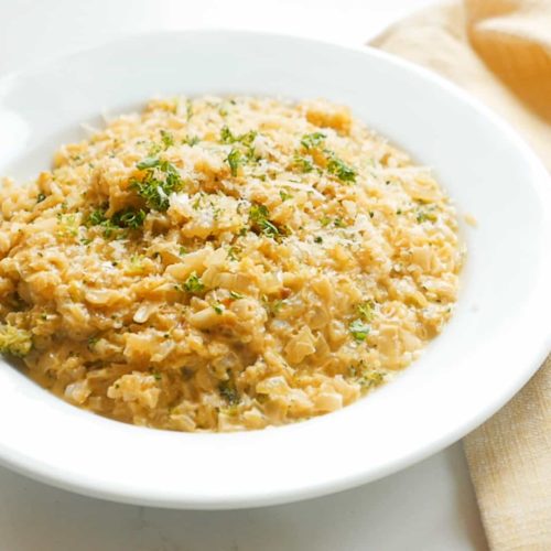 Riced Cauliflower & Broccoli Risotto Earthbound Farm