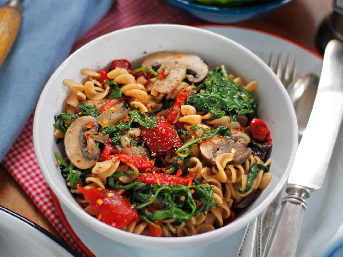 mushroom pasta for babies