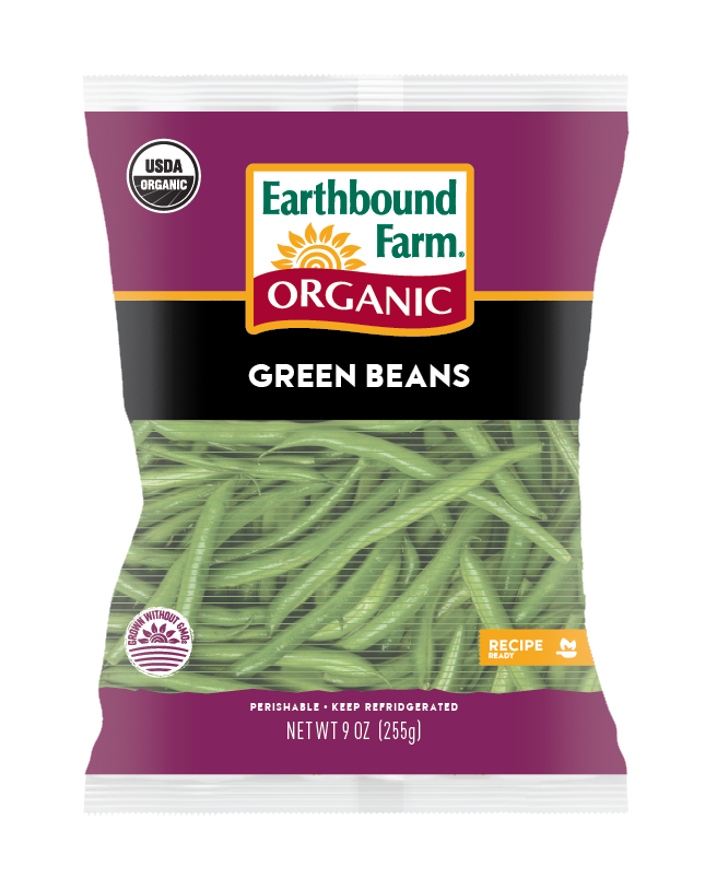 Organic Green Beans RecipeReady Vegetables Earthbound Farm