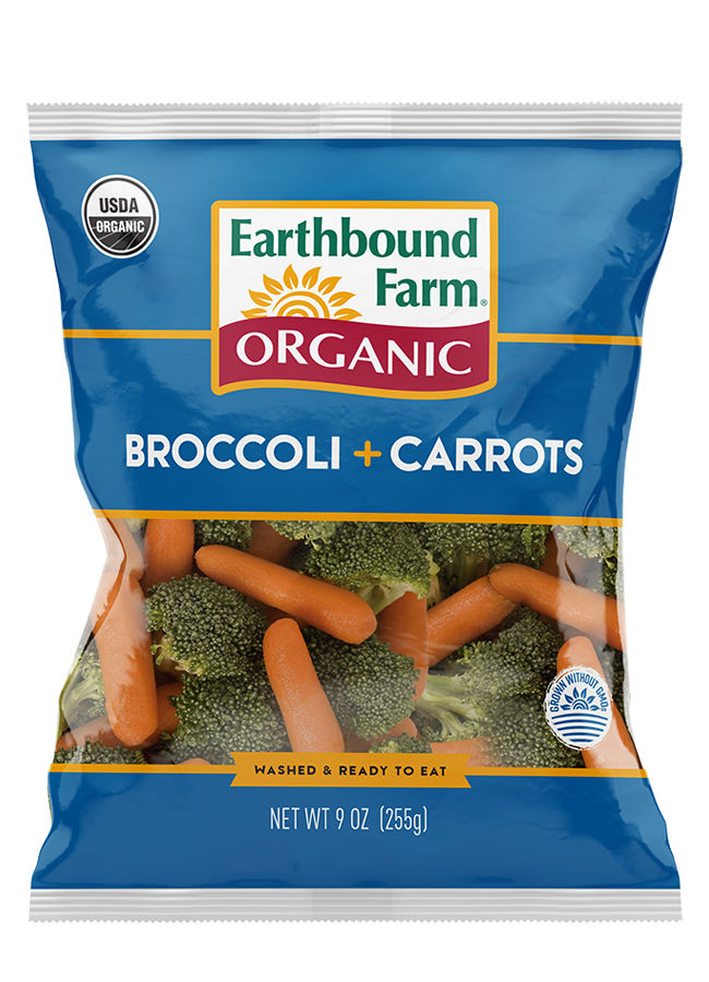 Organic Broccoli Florets & Carrots