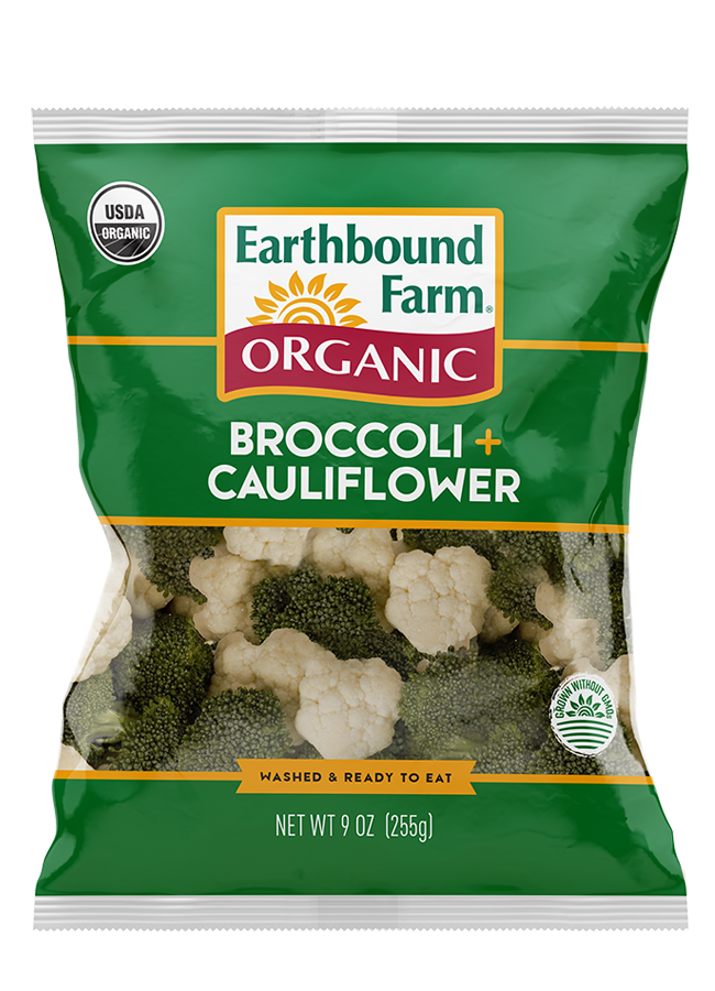 Organic Broccoli & Cauliflower Florets