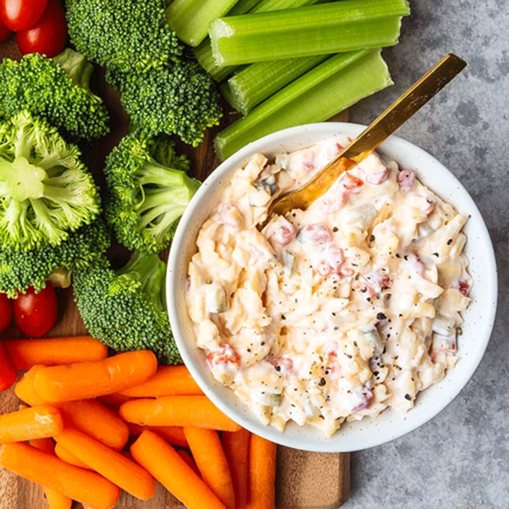 Smoked Gouda Pimento Dip Earthbound Farm