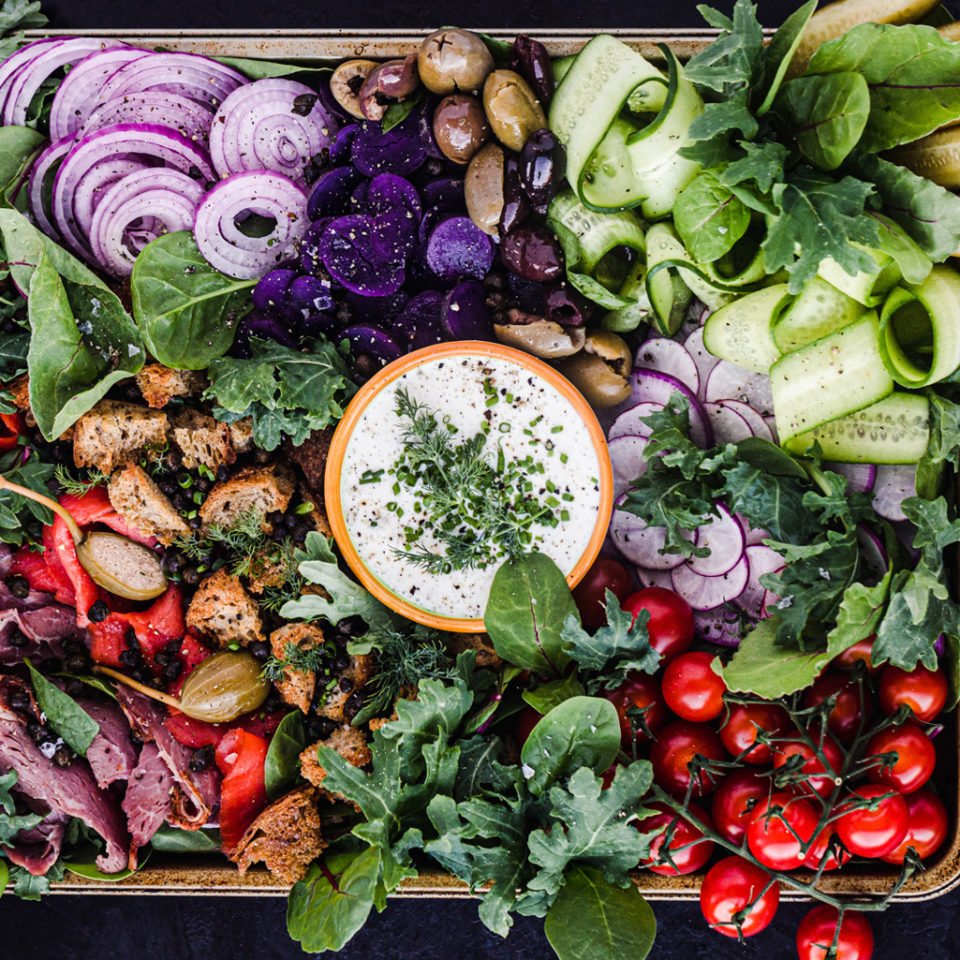 The New York New York Salad Board Image 2
