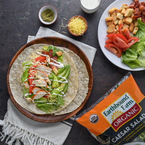 Caesar Tortilla Wrap Featured Image