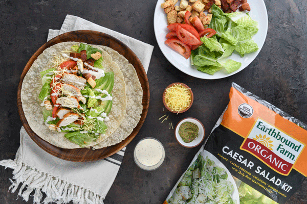Caesar Tortilla Wrap Image