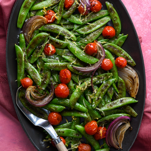 Blistered Snap Peas Featured Image