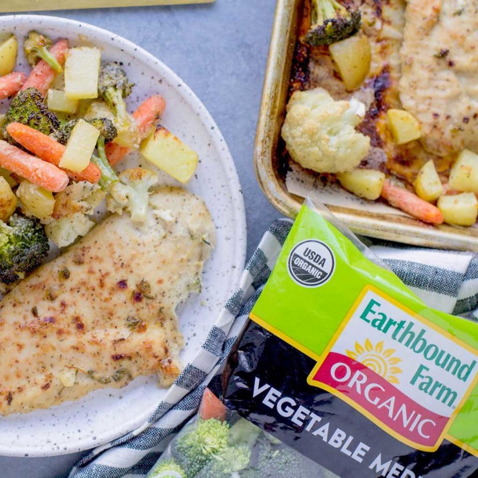 Quick Honey Thyme Chicken and Veggies Featured Image