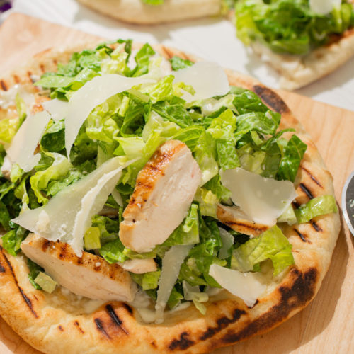 Chicken Caesar Pizza