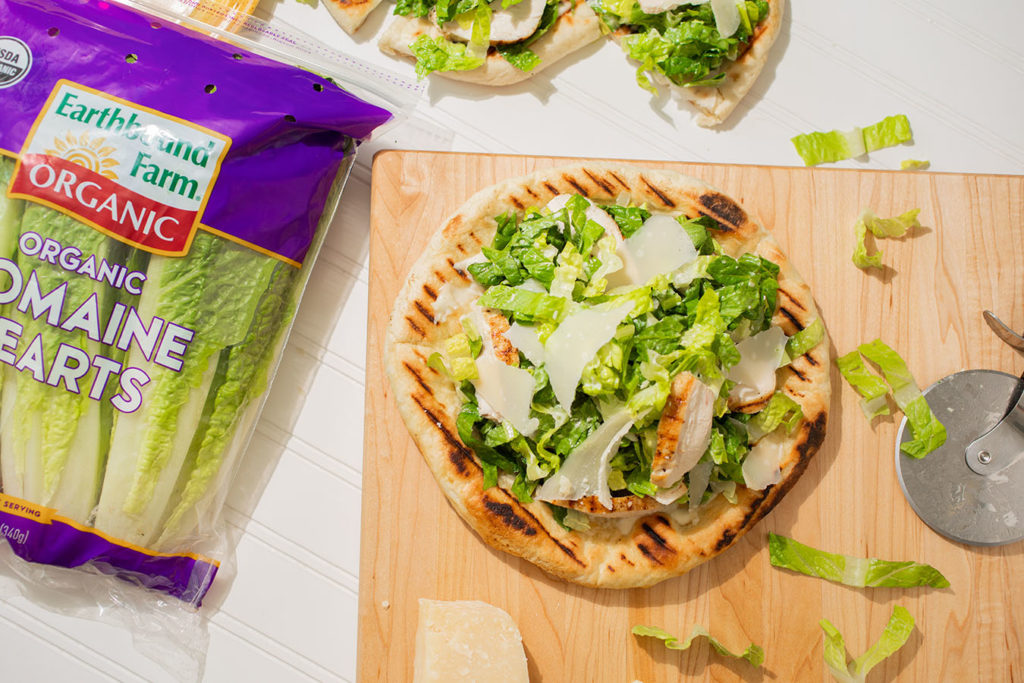 Chicken Caesar Pizza Recipe Image