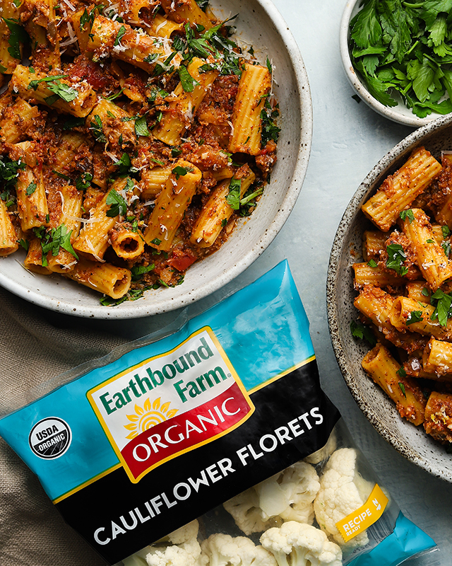 Cauliflower & Mushroom Bolognese Image