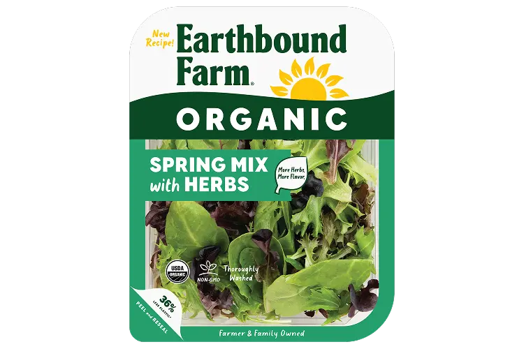 EBF 5oz Spring Mix Herbs Top Simplified