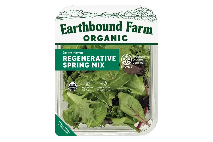 EBF Regeneratively-Farmed Spring Mix 4oz Front New