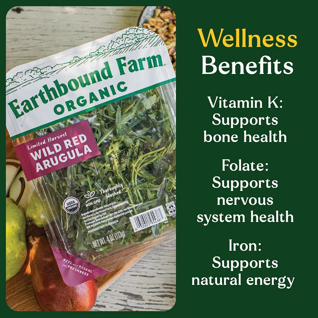 EBF Wild Red Arugula Master Wellness Benefits