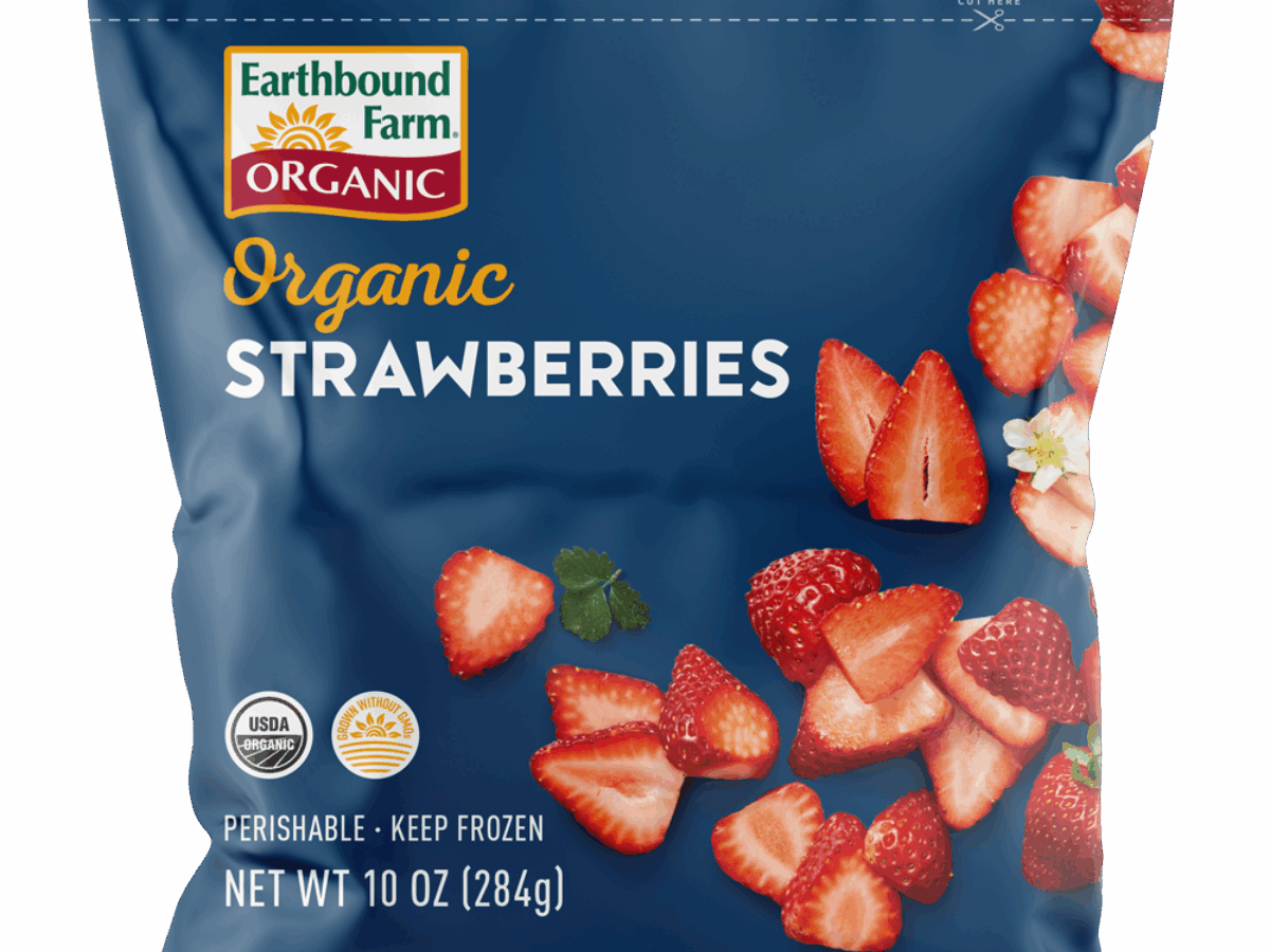 Frozen Organic Strawberries - earthboundfarm