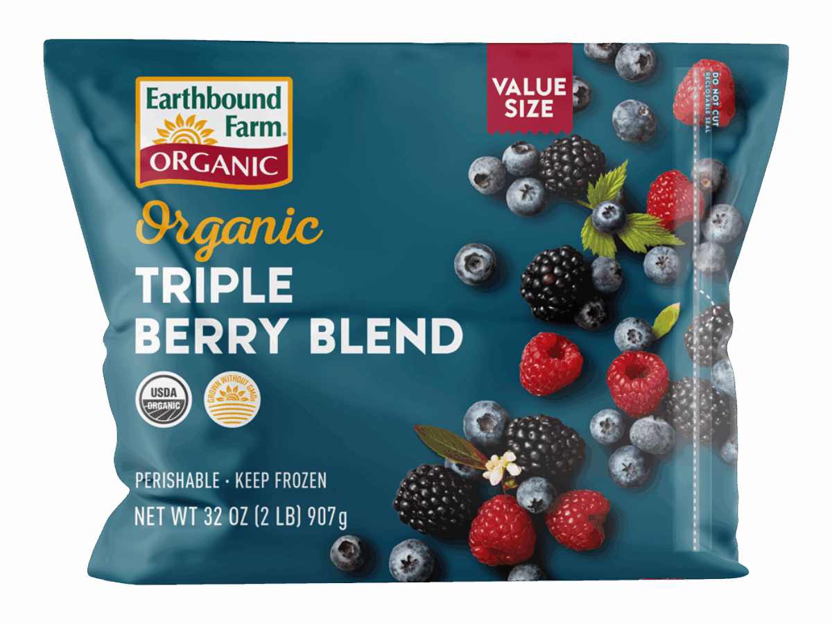 BBBY まとめ11.3kg Frozen Organic Triple Berry Blend - earthboundfarm