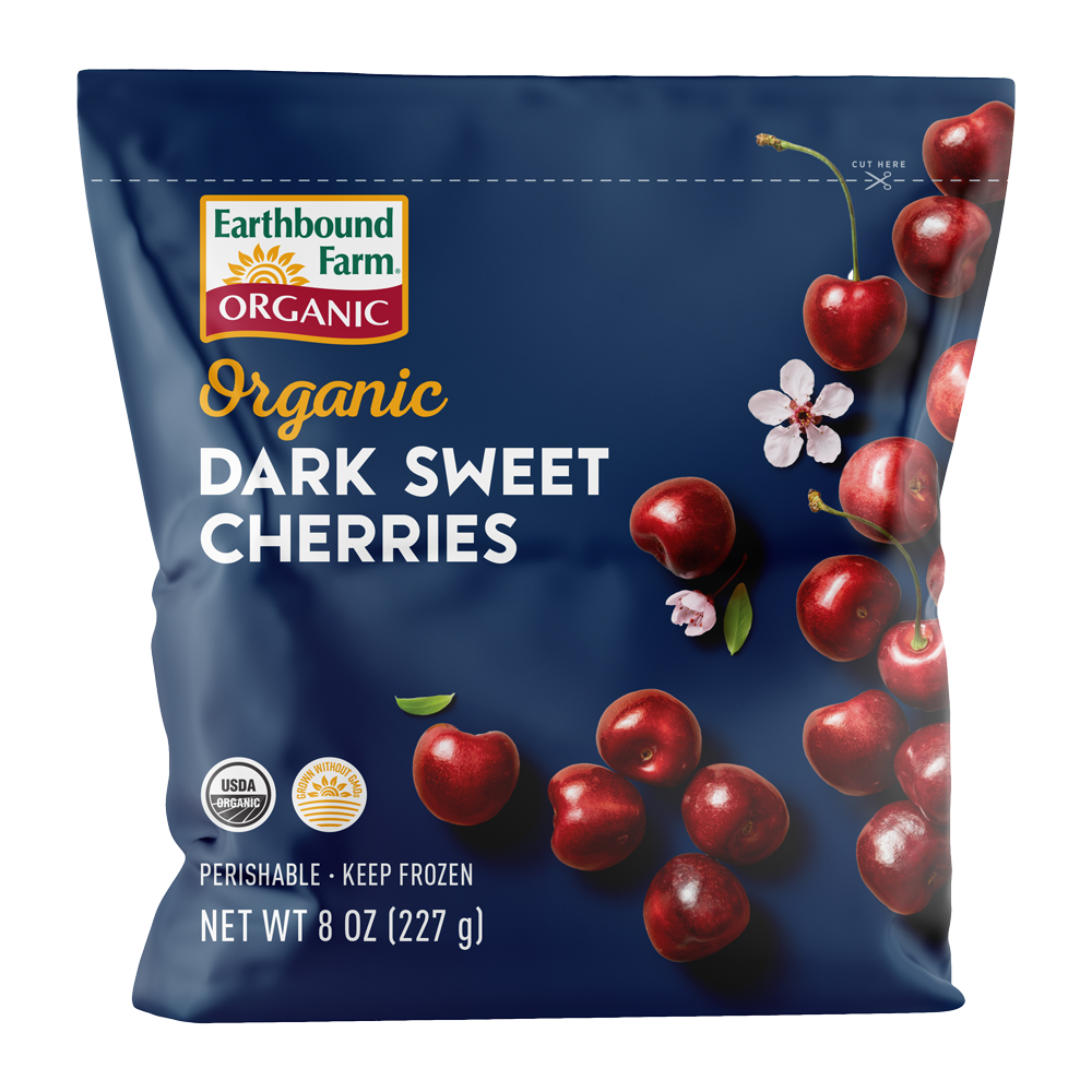 Frozen Organic Dark Sweet Cherries