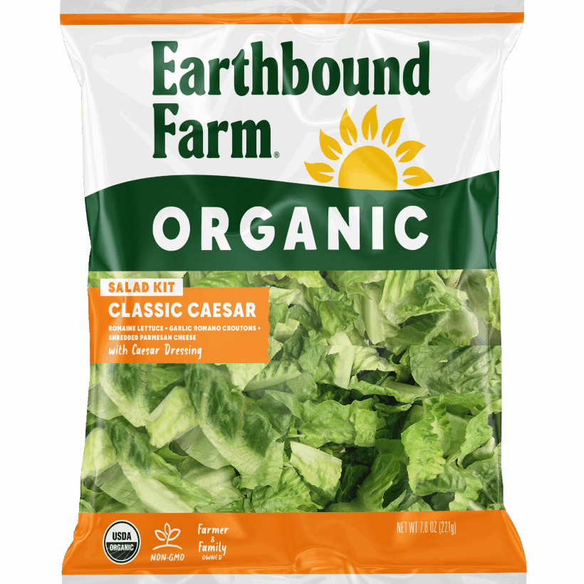 Organic Classic Caesar Salad Kit - earthboundfarm