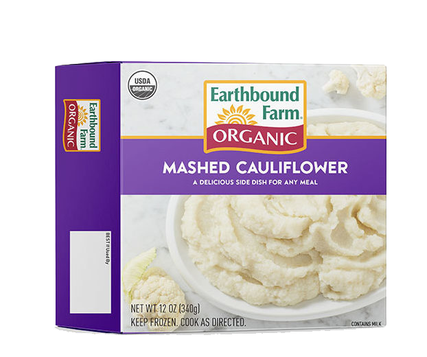 Frozen Organic Mashed Cauliflower
