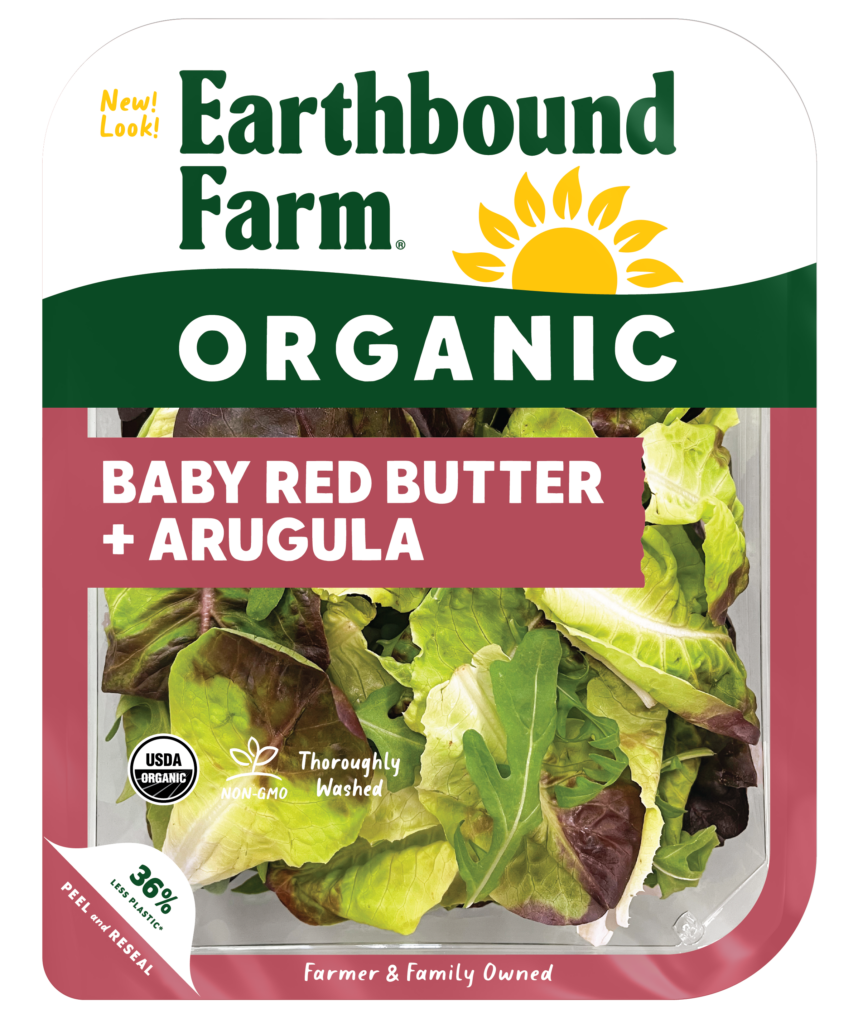 Baby Red Butter + Arugula earthboundfarm