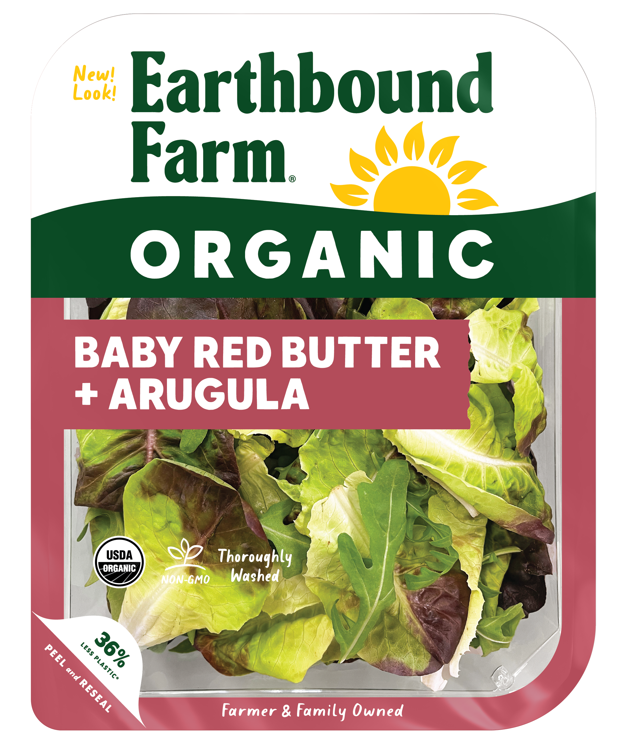 Baby Red Butter + Arugula
