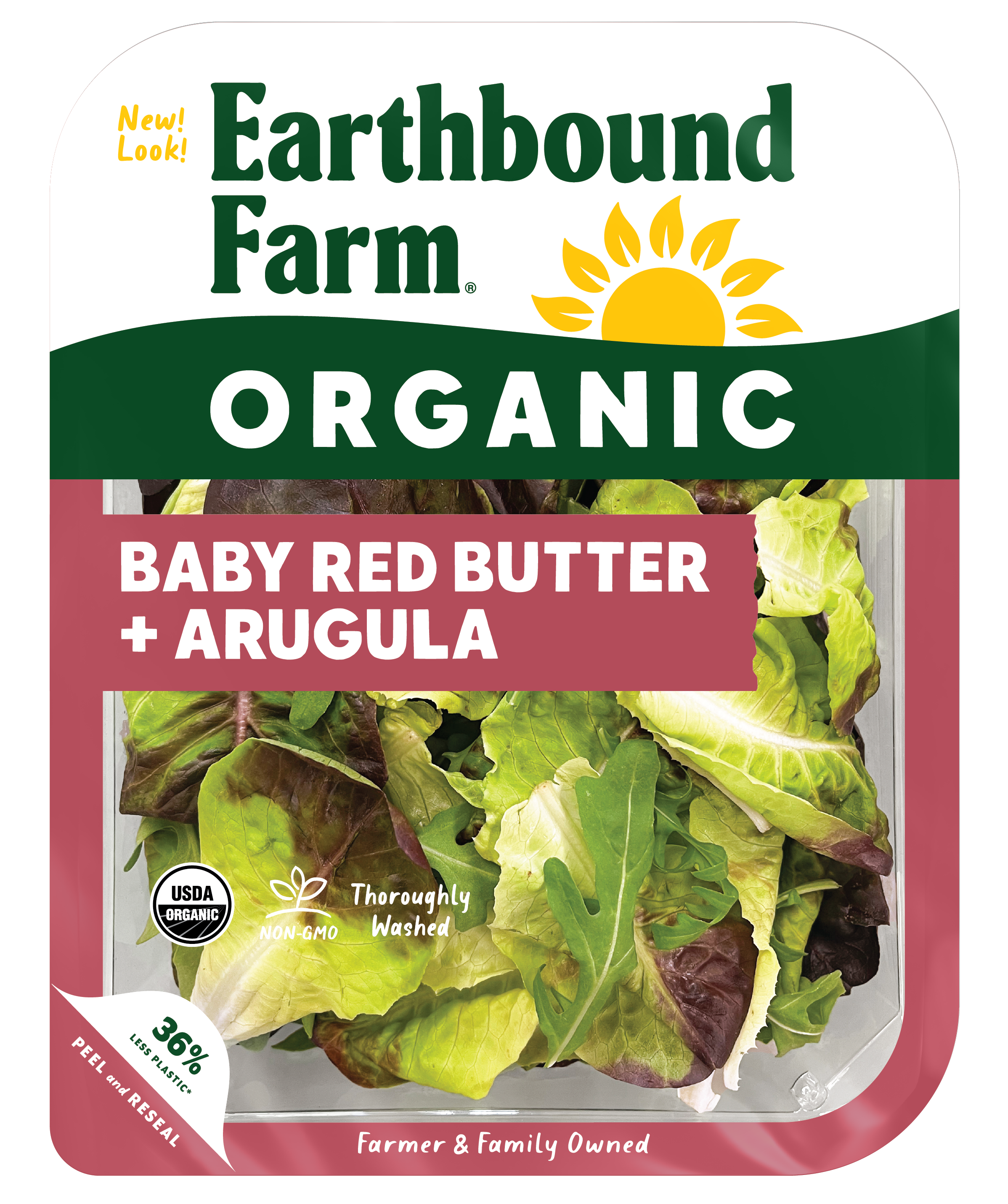 Baby Red Butter + Arugula