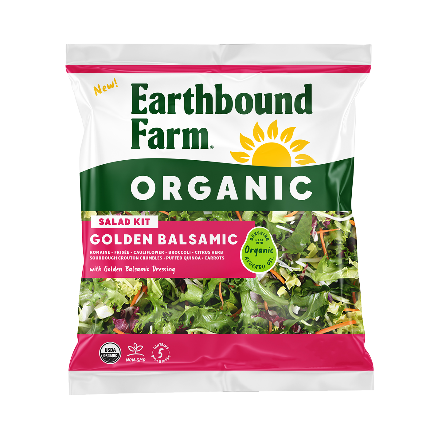 Organic Caesar Salad Kit earthboundfarm