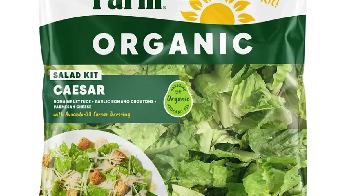 Organic Caesar Salad Kit with Avocado Oil Dressing - earthboundfarm