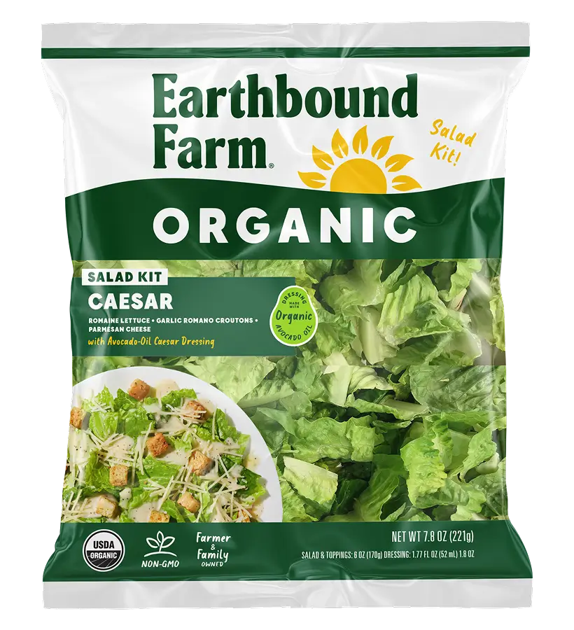 Organic Caesar Salad Kit with Avocado Oil Dressing