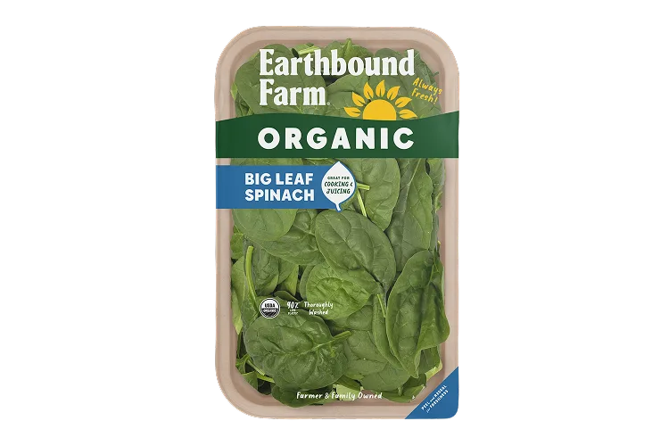 Big Leaf Spinach package front
