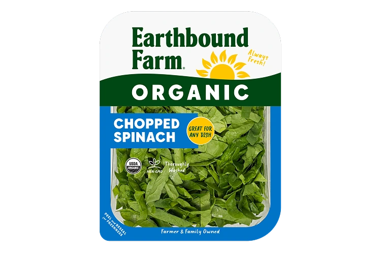 Chopped Spinach Package