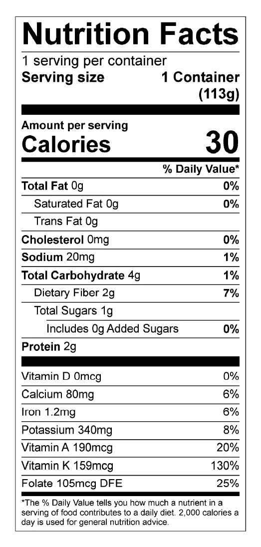 EBF Tricolore Greens 4oz NFP