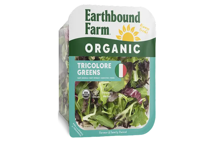 EBF Tricolore Greens 4oz Side