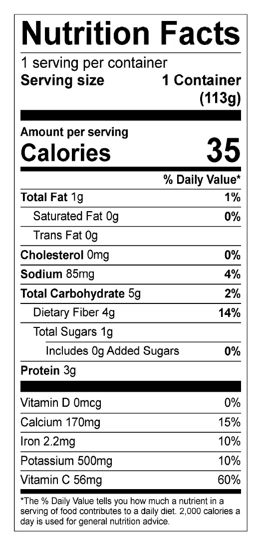 EBF Vitality Renew Greens 4oz NFP