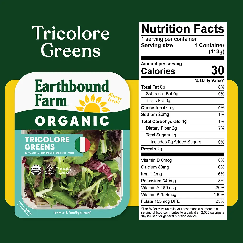 EBF Tricolore Salad Blend NFP