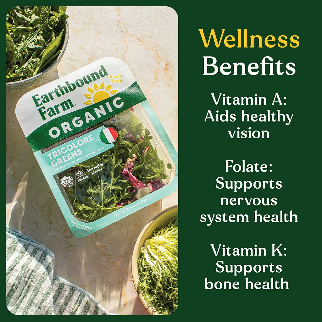 EBF Tricolore-Salad Blend Welness Benefits